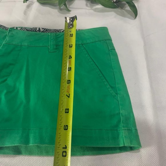 🌀 Volcom Plaid Green Shorts - Picture 4 of 10